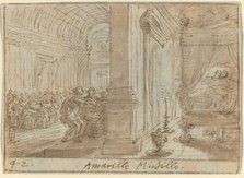 Amarilli and Mirtillo, 1640. Creator: Johann Wilhelm Baur.