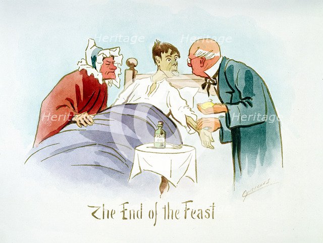 'The End of the Feast', c1895. Artist: Martin Anderson