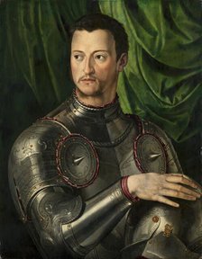 Cosimo de Medici in Armour, 1545. Creator: Agnolo Bronzino.