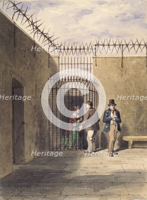 House of Correction, Clerkenwell, London, c1830. Artist: Thomas Hosmer Shepherd