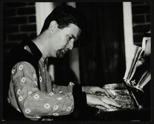 Pianist Tim Richards playing at The Fairway, Welwyn Garden City, Hertfordshire, 2 August 1992. Artist: Denis Williams