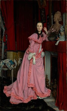 Portrait of the Marquise de Miramon, née Thérèse Feuillant, 1866. Creator: James Tissot.