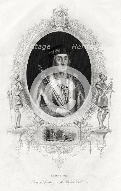 Henry VII, first Tudor King of England, 1860. Artist: Unknown