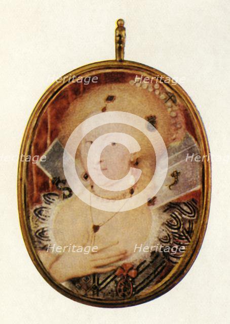 Anne of Denmark, c1612, (1947).  Creator: Unknown.