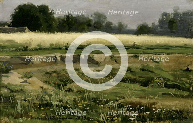 Dutch Landscape, 1879. Creator: Victor Westerholm.