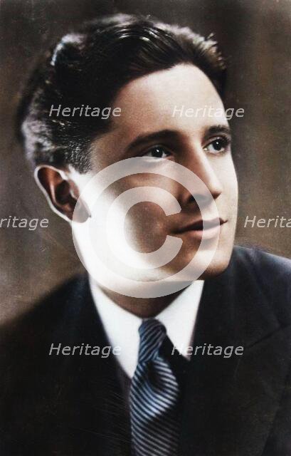 Ivor Novello (183-1951), Welsh composer, singer and actor, c1920s. Creator: Unknown.