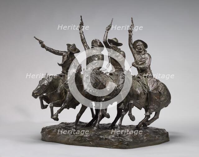 Off the Range (Coming Through the Rye), model 1902, cast 1903. Creator: Frederic Remington.
