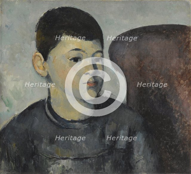 Portrait of the artist's son, 1881-1882.