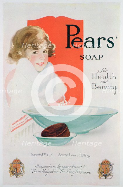 Pears soap advert, 1924. Artist: Unknown
