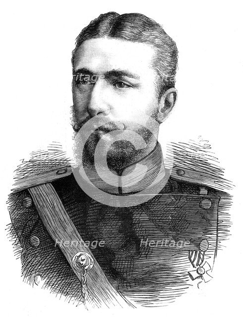 Prince Alexander of Battenberg, first prince of modern Bulgaria, 19th century. Artist: Unknown