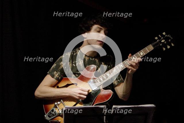 Rob Luft, Zone-B, Verdict Jazz Club, Brighton, East Sussex, 13 Dec 2019. Creator: Brian O'Connor.