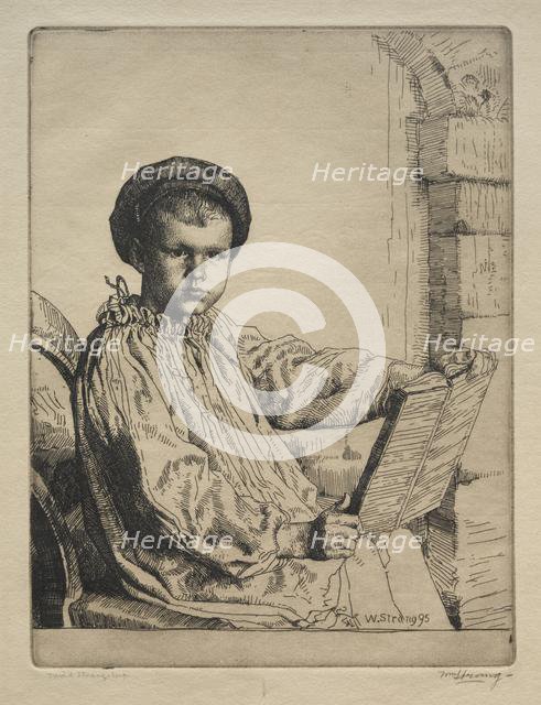 David Strang, No. 1, 1895-1896. Creator: William Strang (British, 1859-1921).