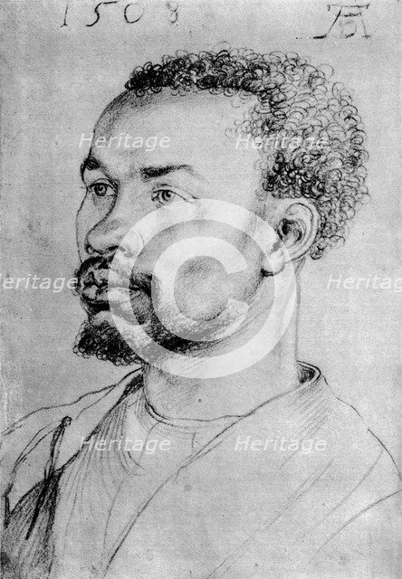 'Portrait of a Negro', 1508, (1936). Artist: Albrecht Dürer