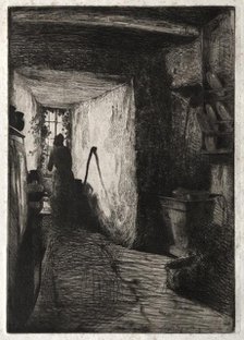 The Kitchen, 1858. Creator: James McNeill Whistler (American, 1834-1903).
