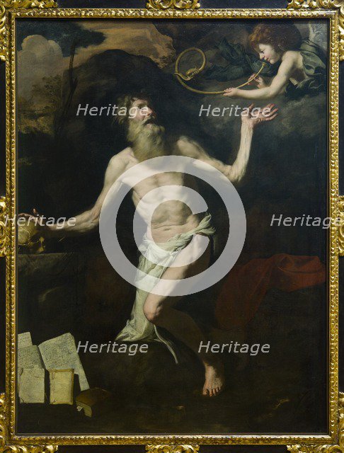 The Vision of St Jerome, c1620s. Creator: Unknown.