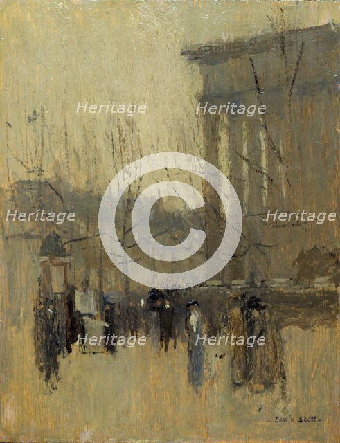 La Madeleine no. IV, n.d. Creator: Frank Edwin Scott.