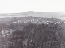 'Auckland, from Mount Eden', late 19th-early 20th century.  Creator: Unknown.