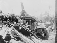 BRIDGEPORT wreck, between c1910 and c1915. Creator: Bain News Service.