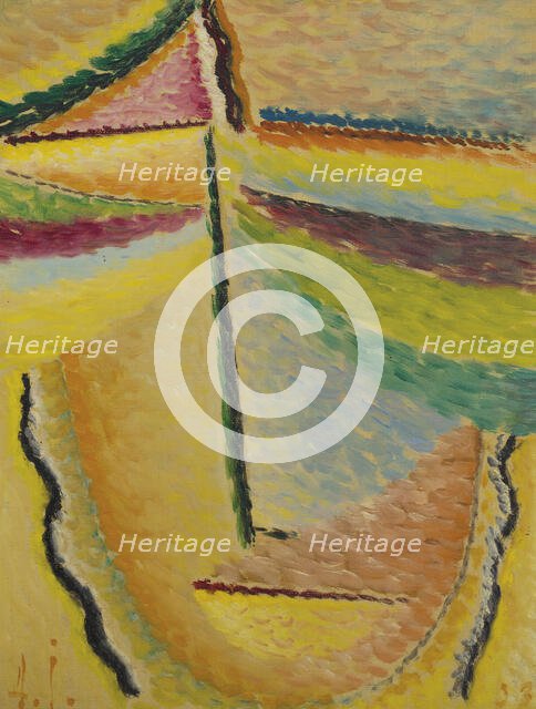 Abstract head: The Guardian Angel, 1933. Creator: Javlensky, Alexei, von (1864-1941).