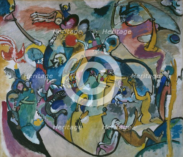 All Saints' Day II, 1911. Creator: Kandinsky, Wassily Vasilyevich (1866-1944).