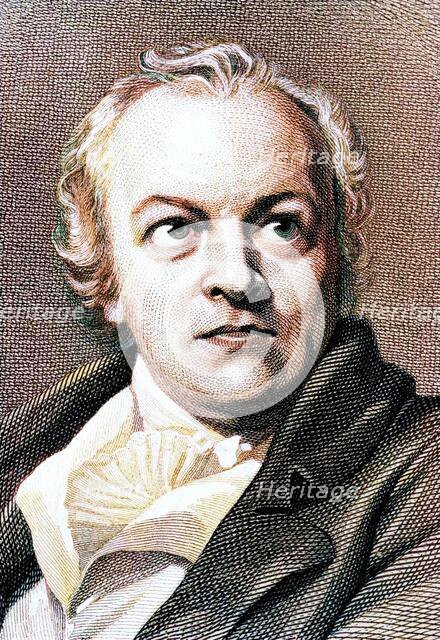 William Blake, English poet, painter, and printmaker, (1906). Creator: Unknown.