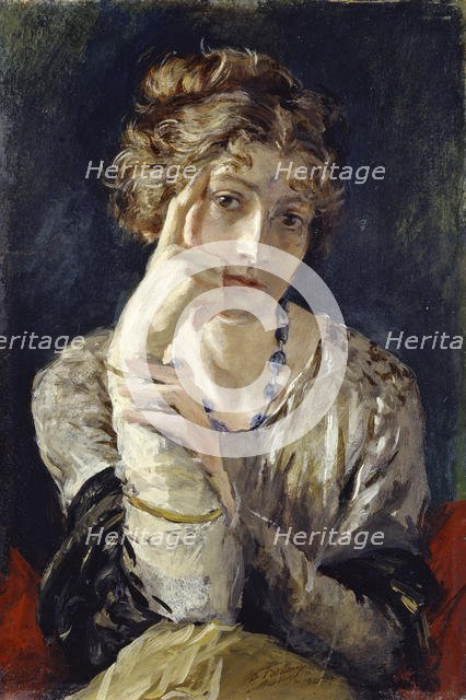 Portrait of Henriette, the artist's wife, 1915.