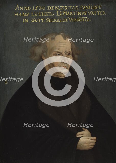 Portrait of Hans Luther, 18th century. Creator: Unknown.