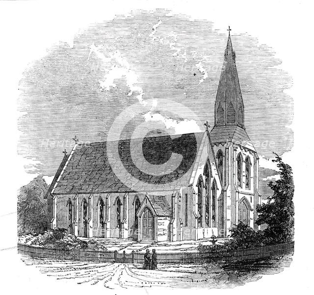 St. Paul's Church, New Zealand, 1845. Creator: Unknown.