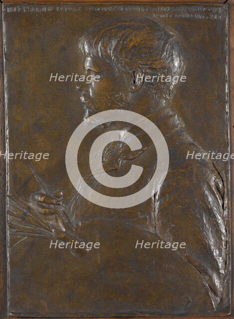 Jules Bastien-Lepage, 1880. Creator: Augustus Saint-Gaudens.