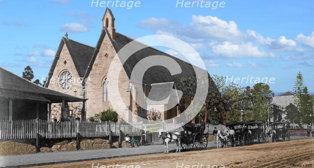 St John's Pro-Cathedral, Brisbane, Queensland, c1885. Creator: Robert Augustus Henry L'Estrange.