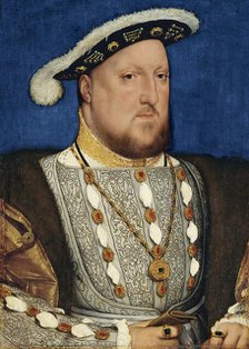 Portrait of Henry VIII of England, 1537. Creators: King Henry VIII, Hans Holbein the Younger.