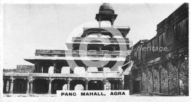 Panch Mahal, Fatehpur Sikri, Agra, India, c1925. Artist: Unknown