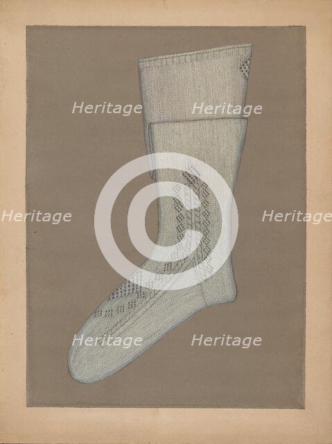 Stockings, c. 1937. Creator: Sylvia DeZon.