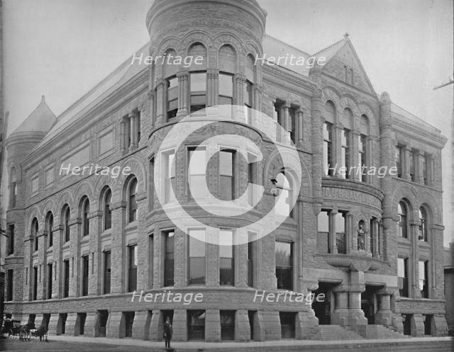 'Public Library Building, Minneapolis, Minnesota', c1897. Creator: Unknown.