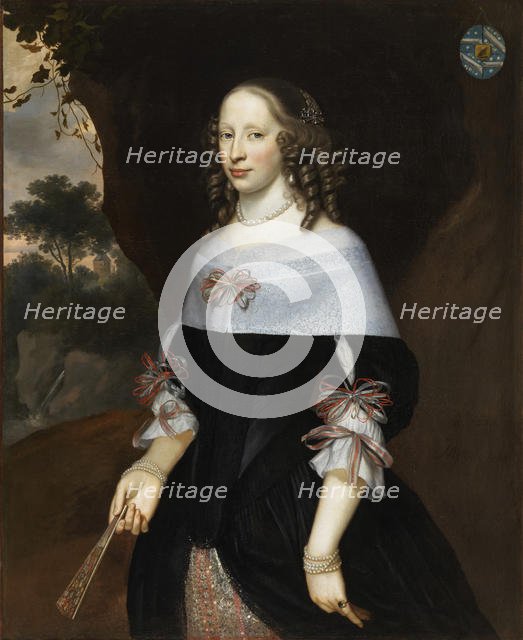 Margareta Riccen, 1658. Creator: Mytens (Mijtens), Johannes (Jan) (ca 1614-1670).