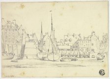 Dieppe, c. 1850. Creator: Edward William Cooke.
