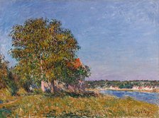 La Plaine de Thomery et le village de Champagne, c1882. Creator: Sisley, Alfred (1839-1899).
