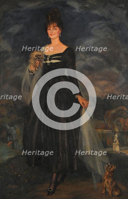 Portrait of señora S. W. de S. . Creator: Zuloaga y Zabaleto, Ignacio (1870-1945).