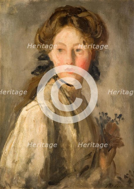 The Posy, 1904. Creator: Philip Wilson Steer.