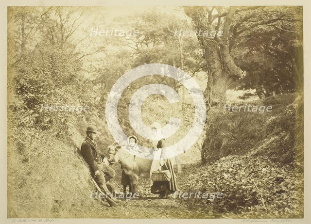 A Talk with the Keeper, May 25, 1881. Creator: Henry Peach Robinson.