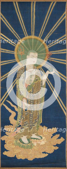 Bodhisattva Ksitigarbha, 18th century. Creator: Anonymous.