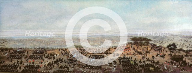 Battle of Yatai, 1865, oil on canvas.