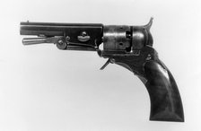 Colt Paterson Pocket Percussion Revolver, Fourth Ehlers Model, serial no. 152, American, c1840-43. Creator: Samuel Colt.