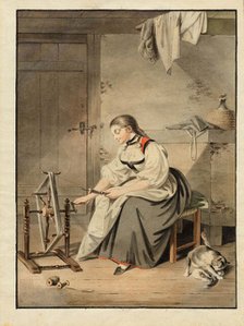 Yarn Winder, 1793. Creator: Freudenberger, Sigmund (1745-1801).