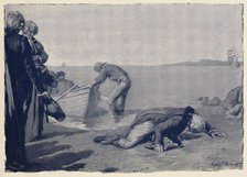 'Landing of Paoli on Corsican Soil', late 18th century, (1896). Artist: Unknown.