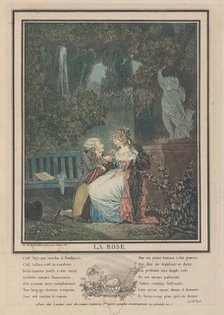 The Rose, 1788. Creator: Philibert Louis Debucourt.