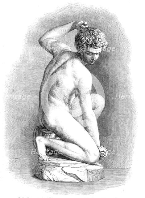 "Cupid", by Michael Angelo, in the South Kensington Museum, 1862. Creator: Unknown.