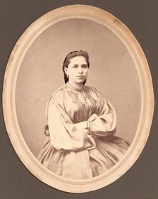 Portrait of Maria Mikhaylovna Dostoevskaya (1844-1888). Artist: Anonymous  