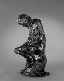 She Who Was Once The Helmet-Maker's Beautiful Wife, 1880-1885/cast by 1953. Creator: Auguste Rodin.