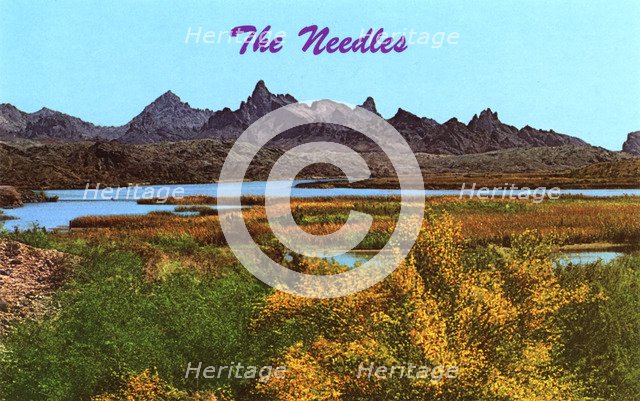 The Needles, near Topock, Arizona, USA, 1964. Artist: Carlos Elmer